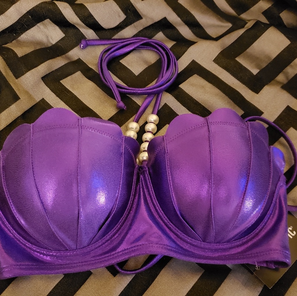 Swimsuit bikini top Disney Ariel Womens Size Small